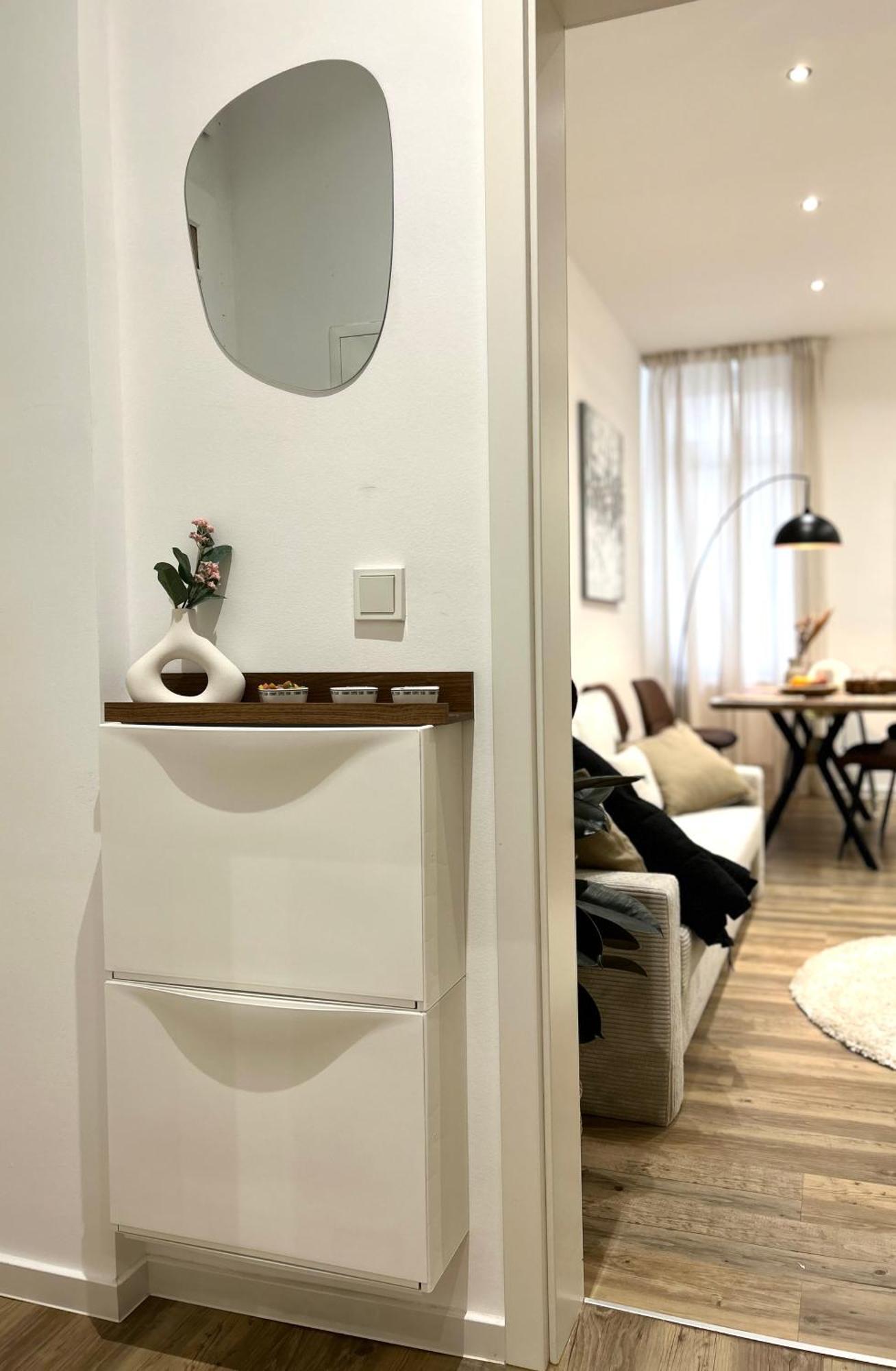 Designer City Apartment In Top Lage Fuer 6 Gaeste คาร์ลสรูเฮอ ภายนอก รูปภาพ